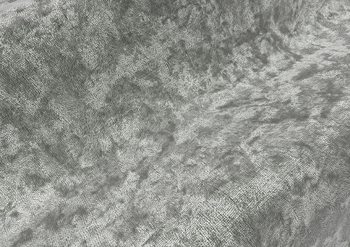 Cyrus Crushed Velvet, Grey - Roman Blind - Image 4